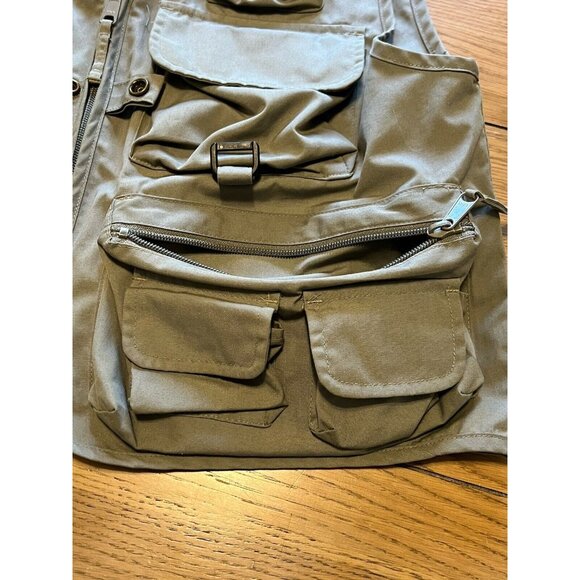Cabelas‎ Outdoor Gear Size Small Vest Green Pockets Fly Fishing Unisex Camping - Picture 16 of 16